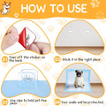 Yalikop 12 Pcs Wall Pee Pad Holder Dog Potty Training Pad