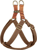 Didog Step in Dog Harnes for Small Dogs, Brown, S, Chest 14-22"