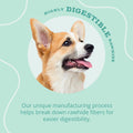 Better Belly Fresh Breath Twist Stick Highly Digestible Dog Treat, 50 Count