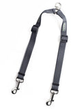 Mighty Paw Double Dog Leash - Double Leash for Two Dogs No Tangle Design. Split Lead for 2 Pets. Adjustable to Fit All Sized Breeds. Reflective Dual Pet Lead for People with Multiple Pups