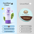 kin+kind Nose & Paw Balm Stick for Dogs & Cats – USDA Certified Organic – Natural Moisturizer for Dry Cracked Paws & Nose – Coconut Oil & Shea Butter – Lick-Safe – 1.76 oz