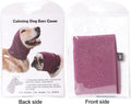 Dog Ear Cover for Anxiety Relief, Dog Calming Hood for Grooming and Bath Drying, Pet Cats and Dogs Ear Protector (Medium)