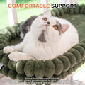 CHEERPALS Cat Window Perch for Indoor Cats Hammock for Window with Reversible Cushion, Foldable Cat Window Bed for Large
