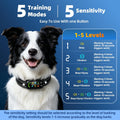Citronella Bark Collar for Dogs, 5 Training Modes & Levels, No Spray Refill