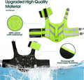 Kuoser Reflective Dog Life Jacket, Dog Life Vest for Swimming Boating