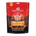 Stella & Chewy's Wild Red Jerky Nuggets - 90% Protein-Rich Beef & Lamb Dog Treats - Grain-Free Training Rewards for All Breeds - Made in USA - 6 oz Bag