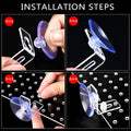 Acrylic Aquarium Fish Tank Divider Clear Kit Fit for All Type Aquarium Divider with Suction Cups (Kit A -1 PC 9.8"x11.8"