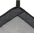 Dog Car Barrier for Backseat, Pet Safety Net with Storage Pockets, Prevents Dogs from Jumping to Front Seat, Easy Install, Fits Most Cars SUVs Trucks
