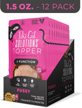 Tiki Cat Solutions Topper, Fussy, Tuna Recipe in Broth, 1.5 oz. Pouch (12 Count)