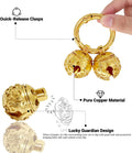 4 Loud Dog & Cat Bells for Collar, Bells for Pet Tracking