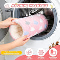 RAINFLOW Pink Hamster Tunnel - Soft Rabbit Tunnel for Playing & Resting