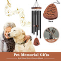 Dog Memorial Gifts, 28" Pet Memorial Wind Chimes, Loss of Dog Sympathy Gift, Pet Loss Passing Away Remembrance Bereavement Gift