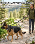 Joytale Tactical Dog Collar for Large Dogs, Traffic Control Handle