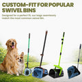 HEAVY Dootie Bags with EZ Tie Handles. Clean and Convenient for Pet Dog Poop, Cat Litter. Multi-Use. Great for Swivel Bi