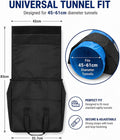 IRSTBL Dog Agility Tunnel Saddlebags – Set of 2 Waterproof Sandbag Weights for 18–24" Tunnels – Adjustable 9 kg Per Side Anchors with Training Whistle