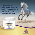 Vital Amino Blend - Horse Care, Coat & Hoof - Performance Horse - No Soy or Sugar- 120 Day Supply