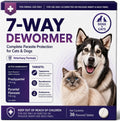 7 Way Dewormer for Dogs and Cats, Praziquantel & Pyrantel Pamoate Tablets