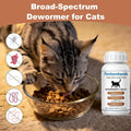 Cat Dogs Dewormer for Cats Dogs – Fenbendazole Liquid Broad Spectrum Wormer for Tapeworms, Roundworms & Hookworms,120 ML (4.2 Fl Oz)