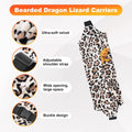 Bearded Dragon Lizard Leash Harness 3-Piece Set,Reptile Small Pet Backpack,3 Size Pack Adjustable Bearded Dragon Harness