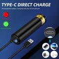 DARKBEAM UV Flashlight 395nm Black Light Pocket Woods Lamp Blacklight, Mini