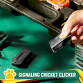 2 Pcs Dog Training Clicker Brass Cricket for Dogs Cats