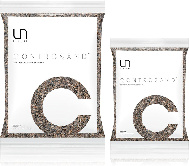 Ultum Nature Systems Controsand Santa Fe Aquarium Gravel (3L) - Small Pebbles for Fish Tank - Planted Aquarium Rocks - F