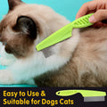 Tick Removal Tool Tweezers Kit Hook Flea Comb Magnifying Glass for Dogs