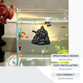 Cave with Suction Cup, Aquarium Betta Fish Hideout Habitat Decor, Stable Resting Hiding Place for Cherry Shrimp, Dwarf S