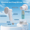 Pet Electric Foaming Dog Shampoo Dispenser with Brush for Dogs Bathing, Soft Brush, Massaging and Grooming, Bubble/Spray