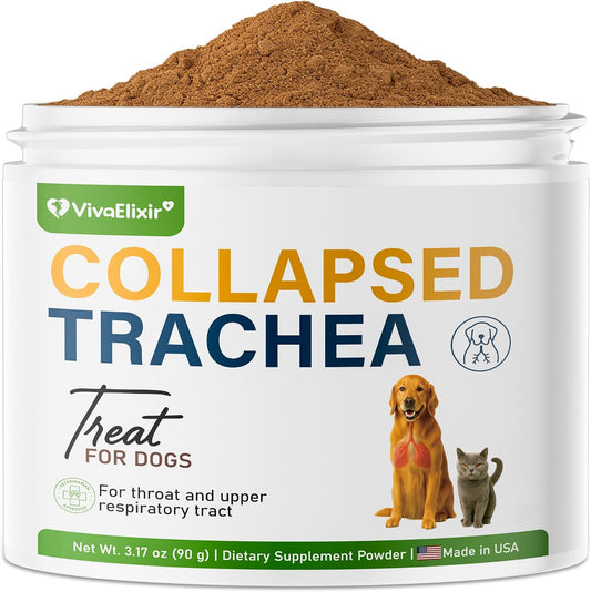 Dog Cough Powder–Relieves Cough, wheezing, tracheal Collapse, and Throat Irritation–Respiratory Health–Immune Support fo