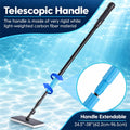 AquaMiracle 6 in 1 Aquarium Cleaning Tool Kit Fish Tank Cleaning Kit for 20-160 Gallon Tank with Telescopic Long Handle,