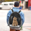 Cat Carrier Backpack, Pet Carrier Backpack Front Pack for Small Medium Cat Puppy Dog Carrier Backpack Bag Space Capsule,
