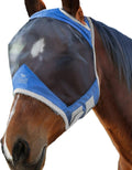 Harrison Howard CareMaster Pro Luminous Fly Mask Large Eye Space Standard Aquamarine Full Size