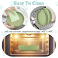 Silicone Cat Food Bowls Shallow Cat Dishes 5.9in Wide Pet Plates Set of 2 Small Flat Dog Saucer Bowl Cute Whisker Fatigu