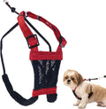 Sporn No Pull Dog Harness, Durable Nylon Mesh Harness for Small Dogs, No Choke Design, Padded Restraint Sleeves, Adjusta