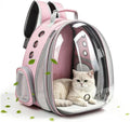 Expandable Pet Backpack 14"×15"×16.5" Cats Dogs Carrier Bag