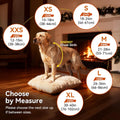 VIVAGLORY Dog Winter Coat Softjoy Warm Dog Jacket, S, Coffee