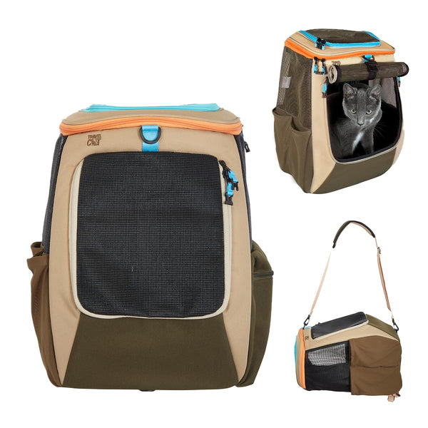 Travel Cat Navigator Convertible Cat Backpack Carrier