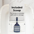 IRIS USA Large Front Door Cat Litter Box, Walk-in Entry