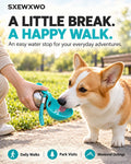 The 2-in-1 Dog Water Bottle & Bowl 2026 New Portable Trave Pet Dispenser Perros Silicone Water Ball Spill Proof Container Design on Walks Walking Hiking Insulat
