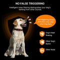 Dog Bark Collar-Rechargeable Smart Barking Collar- Anti Bark Training Collar with Adjustable Sensitivity Beep Vibration 