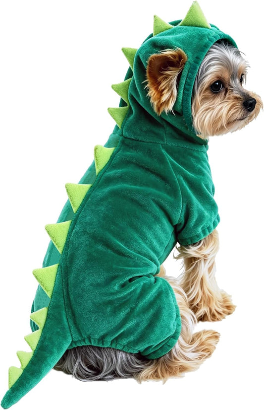 Dog Halloween Costumes Dog Dinosaur Costume Hoodie Pajamas for Dogs
