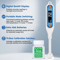YINMIK Food Salt Meter Sodium Tester for Water Digital Salt Tester for Food