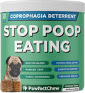 PAWFECTCHEW Coprophagia Deterrent for Dogs & Breath Aid Support - No Poo Chews for Dogs w/Probiotics, Digestive Enzymes Stop Dog Poop Eating - Stool Eating Deterrent - Made in USA