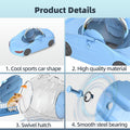Silent Hamster Exercise Ball, with Ventilated Design - Safe & Durable Fitness Toy for Night Use, Non-Slip Surface & Remo