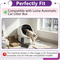 4 Pcs Carbon Filter Compatible with PETLIBRO Luma Automatic Cat Litter Box
