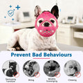 BARKLESS French Bulldog Muzzle, Soft Short Snout Dog Muzzle Stops Biting