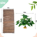 Reptile Hide Bearded Dragon Tank Accessories Large Climbing Wooden Bridge Hideout Tortoise Basking Platform Ramp Decor f