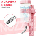 VANNON Pet Standing Water Dispenser Top Fill Dog Water Bottle Dispenser with Stand Leakproof Pet Slow Water Bottle for S
