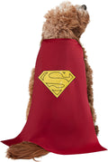 DC Comics Superheroes: Superman Pet Costume for For Dogs or Cats by Rubies, XL